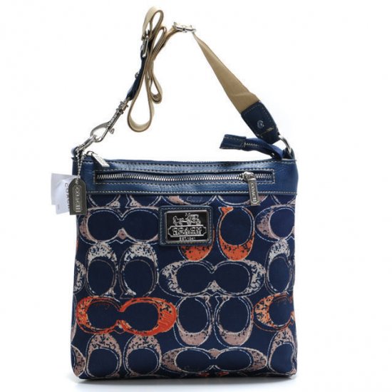 Coach Legacy Swingpack In Signature Large Navy Crossbody Bags AVM | Coach Outlet Canada